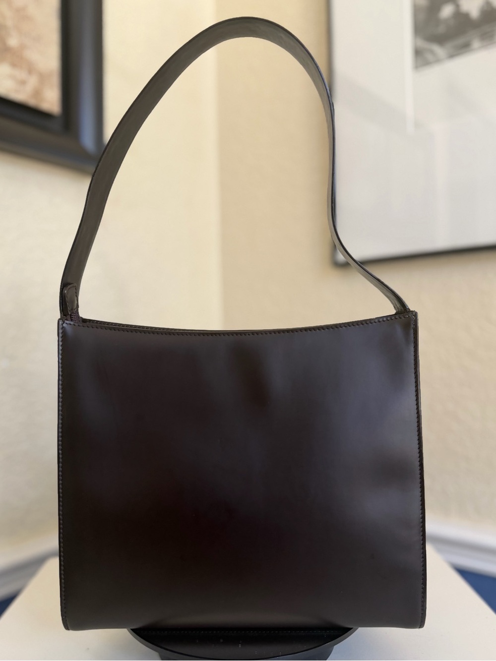 Gucci Tom Ford Era Lacquered Square G Leather Bag - Picture 5 of 15